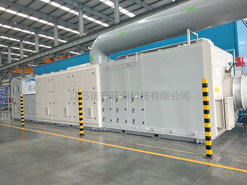 沸石轉輪吸附濃縮十RTO處理家具廠噴漆廢氣 沸石轉輪吸附濃縮十RTO處理家具廠噴漆廢氣